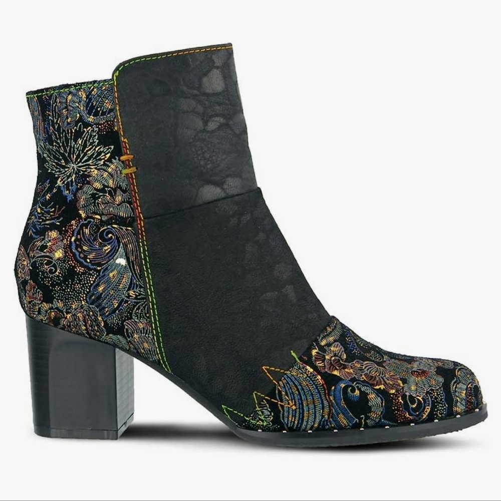 Spring Step L'Artiste' womens Jewells Leather Bootie